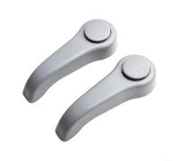 ZAMETTER Poignées de réglage du siège avant pour Clio II 1998 2008 et Twingo 1993 2007, OEM 7701209658 7701470827, facile à remplacer
