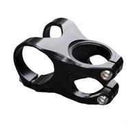 ZAMETTER Potence de vélo de montagne 35 mm - Courte - Rehausseur de guidon de VTT - Vélo de route, de descente - Gravier de ville - Collier de serrage en alliage d'aluminium - Noir