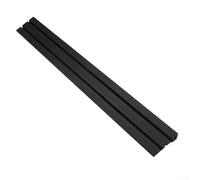 ZAMETTER Rail à onglet en aluminium de type 75 - Supports coulissants en T - Outil de serrage à bord droit - Fente de montage de gabarit de fixation - Découpe à faire pour scie à table - Outil de