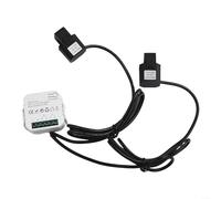 ZAMETTER Smart 1/2 Way WiFi pour compteur d'énergie bidirectionnel 2 canaux avec pince, compteur intelligent (2 canaux)