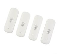 ZAMETTER Sonde de température et d'humidité d'intérieur sans fil pour application Tuya 2,4 G thermomètre/hygromètre avec moniteur précis et contrôle d'automatisation pour maison ou serre 4 pièces