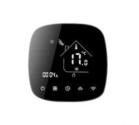 ZAMETTER Thermostat numérique intelligent pour chaudière à gaz sans fil - Thermostat mural numérique - Contrôleur de chauffage central - Télécommande LED (C)
