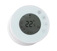 ZAMETTER Thermostat numérique intelligent programmable sans fil - Thermostat mural numérique - Contrôleur de chauffage central - Gestion du chauffage LED (GC-Wifi)