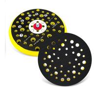 Zamety Disque Abrasif 150mm 6 Pouces, Plateau Ponceuse Applicable à Meuleuse d'angle, Universel Disque Poncage 150mm Kit Polissage, Applicable à Ponceuse Excentrique