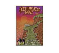 Zamm Fleetwood Mac Poster mural sur toile pour salon, chambre à coucher, décoration d'intérieur, bureau, salle de sport 50 x 75 cm