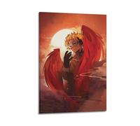 Zamm Mha Hawks Poster mural sur toile pour salon, chambre à coucher, décoration d'intérieur, bureau, salle de sport 30 x 45 cm