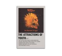 Zamm Poster sur toile « The Attractions of Youth » - Décoration murale - Décoration pour chambre à coucher - 30 x 45 cm