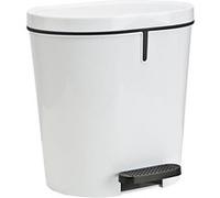 Zamora Poubelle à pédale 8L Zamora Blanc Blanc G