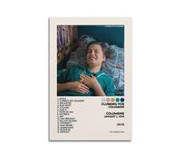 ZaMouss Columbine Album Clubbing For Columbine Tracklist Poster sur toile Décoration murale pour salon, chambre à coucher - 40 x 60 cm - Style sans cadre