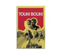 ZaMouss Poster du film Touki Bouki sur toile pour décoration murale de salon, chambre à coucher, 60 x 90 cm, sans cadre