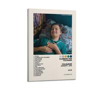 ZaMouss Poster sur toile Columbine Album Clubbing For Columbine Tracklist - Décoration murale pour salon, chambre à coucher - 30 x 45 cm - Style cadre