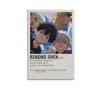 ZaMouss Poster sur toile de style anime Kemono Jihen - Décoration murale pour salon, chambre à coucher - 30 x 45 cm