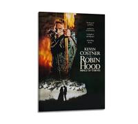 ZaMouss Poster sur toile du film Robin des Bois Prince des voleurs - Décoration murale pour salon, chambre à coucher, 40 x 60 cm, style cadre