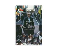 ZaMouss Poster sur toile sans cadre avec film perdu dans la traduction - Décoration murale pour salon et chambre à coucher - 20 x 30 cm