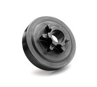 ZAMRMCR Convient aux Accessoires de tronçonneuse à Essence 25cc, Couvercle 6 Dents, pignon chaîne 3/8po