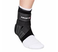 Zamst A1 Chevillère de Sport - Support Respirant pour Hommes et Femmes avec Sangles Ajustables à Trois Bandes - Idéale pour Entorse Latérale Modérée - Pied Droit, Taille L