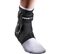 Zamst A2-DX Ankle - Cheville Réglable Protections Latérales, Distorsions graves Grade III, Instabilité et Blessures Articulation - Tuteur de cheville Coupe anatomique (taille M - Gauche - Noir)