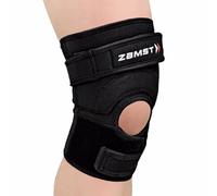 Zamst JK-2 Genouillère de Sport - Genouillère de Compression pour Hommes et Femmes avec Coussin de Pression pour soulager la Douleur et soutenir la Rotule, Pour Sauts et Douleurs de Croissance - S