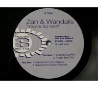 Zan And Wandalis - ZAN & WANDALIS You're So Vain 12" promo
