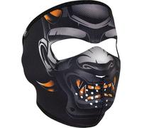 Zan Headgear Demon, masque facial Taille unique Noir/Gris/Orange Noir/Gris/Orange