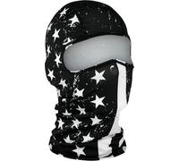 Zan Headgear Flag, cagoule en polyester Taille unique Noir/Blanc Noir/Blanc