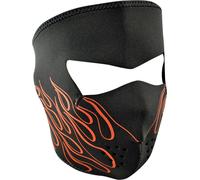 Zan Headgear Flame, masque facial Taille unique Noir/Orange Noir/Orange