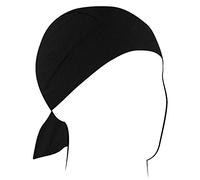 ZAN Headgear Flydanna Bandana 100% Coton, Noir, Taille Unique