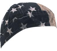 Zan Headgear Flydanna Vintage Flag, bandana Taille unique Rouge/Gris Clair/Bleu Rouge/Gris Clair/Bleu