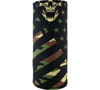 Zan Headgear Motley SportFlex Camo, couvre-chefs multifonctionne Taille unique Noir/Vert Foncé/Marron Noir/Vert Foncé/Marron