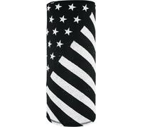 Zan Headgear Motley SportFlex Flag, couvre-chefs multifonctionne Taille unique Noir/Blanc Noir/Blanc