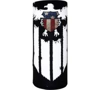 Zan Headgear Motley SportFlex Shield, couvre-chefs multifonction Taille unique Noir/Blanc/Rouge/Bleu Noir/Blanc/Rouge/Bleu