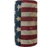 Zan Headgear Motley Tube Fleece Patriot, couvre-chef multifoncti Taille unique Rouge/Beige/Bleu Rouge/Beige/Bleu