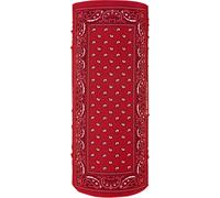 Zan Headgear Motley Tube Paisley, couvre-chefs multifonctionnels Taille unique Rouge/Blanc Rouge/Blanc