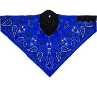 Zan Headgear Neodanna SF Paisley, bandana Taille unique Bleu/Noir/Blanc Bleu/Noir/Blanc