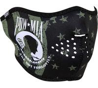 Zan Headgear Neoprene POW MIA Flag, demi-masque Taille unique Noir/Vert/Blanc Noir/Vert/Blanc