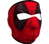 Zan Headgear Red Dawn, masque facial Taille unique Rouge/Noir Rouge/Noir