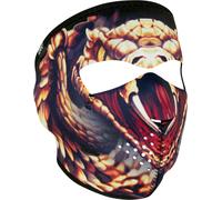 Zan Headgear Snake, masque facial Taille unique Marron/Gris/Rouge Marron/Gris/Rouge
