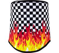 Zan Headgear SportFlex Combo Checkered, chauffe-cou Taille unique Noir/Blanc/Jaune/Rouge Noir/Blanc/Jaune/Rouge