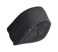 Zan Headgear® SportFlex® Series Bandeau d'oreille en polaire à poils longs Noir