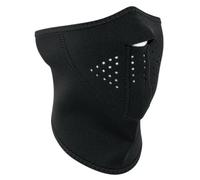 Zan Masque de ski moitié du visage Cou long Noir