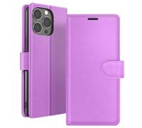 Zanaé Étui Portefeuille pour iPhone 13 Pro Max Support et Languette Magnétique