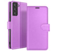 Zanaé Étui Portefeuille pour Samsung Galaxy S22 Plus Support et Languette Violet