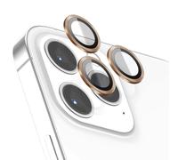 Protection Caméra pour iPhone 12 Pro en Verre Trempé et Aluminium Renforcé Zanaé Dorée
