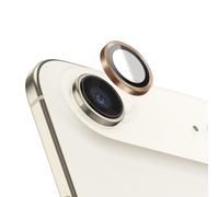 Zanaé Protection Caméra pour iPhone Air en Verre Trempé Anti rayures Dorée