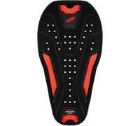 Zandona Air S Protecteur dorsal, noir/rouge, Taille unique