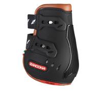 Zandonà Carbon Air Classic Evo Active-Fit Fetlock Protections pour Chevaux M Noir/Marron