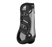 Zandonà Carbon Chic Tendon Protège-Barres Saut Obstacles Adulte Unisexe, Noir, S