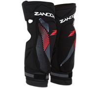 Zandona Soft Active Protecteurs de genou d’enfants, noir pour des gamins