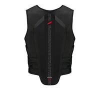 Zandonà Soft Vest Pro X7 (Hauteur 168-177 cm, Tour de Taille 78-85 cm) Gilet de Protection d'équitation Adulte Unisexe, Unisexe (Noir), S