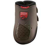 Zandonà Superior Air Fetlock Guêtre de Protection du Cheval Mixte Adulte, Brun, Taille L+